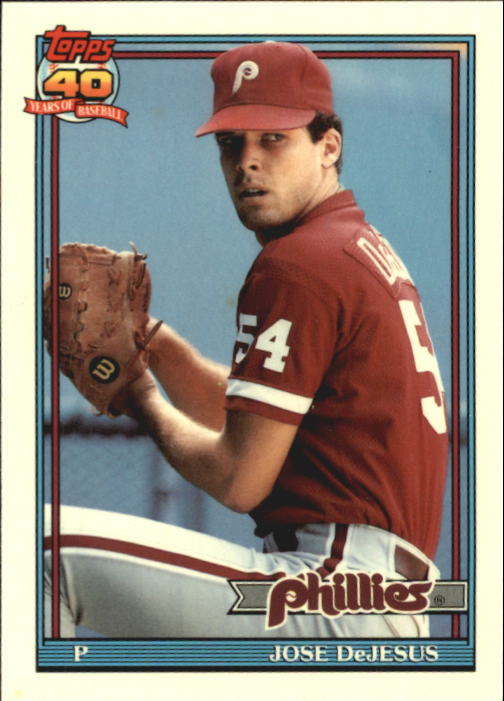 B6824- 1991 Topps Tiffany Baseball Card #s 201-400 -You Pick- 15+ FREE US SHIP - Picture 60 of 359