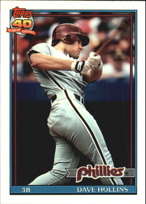 B6824- 1991 Topps Tiffany Baseball Card #s 201-400 -You Pick- 15+ FREE US SHIP - Picture 120 of 359
