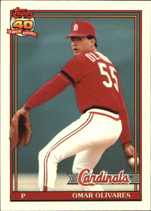 B6824- 1991 Topps Tiffany Baseball Card #s 201-400 -You Pick- 15+ FREE US SHIP - Picture 132 of 359