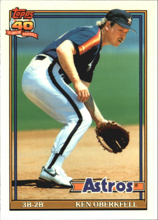 B6824- 1991 Topps Tiffany Baseball Card #s 201-400 -You Pick- 15+ FREE US SHIP - Picture 160 of 359