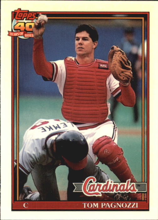 B6824- 1991 Topps Tiffany Baseball Card #s 201-400 -You Pick- 15+ FREE US SHIP - Picture 200 of 359
