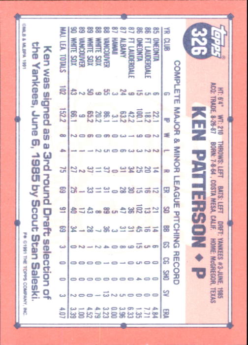 B6824- 1991 Topps Tiffany Baseball Card #s 201-400 -You Pick- 15+ FREE US SHIP - Picture 235 of 359