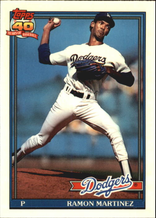 B6824- 1991 Topps Tiffany Baseball Card #s 201-400 -You Pick- 15+ FREE US SHIP - Picture 256 of 359