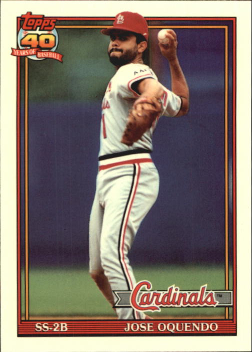 B6824- 1991 Topps Tiffany Baseball Card #s 201-400 -You Pick- 15+ FREE US SHIP - Picture 262 of 359