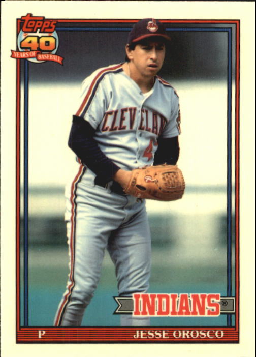 B6824- 1991 Topps Tiffany Baseball Card #s 201-400 -You Pick- 15+ FREE US SHIP - Picture 268 of 359