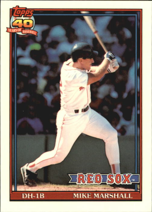 B6824- 1991 Topps Tiffany Baseball Card #s 201-400 -You Pick- 15+ FREE US SHIP - Picture 286 of 359