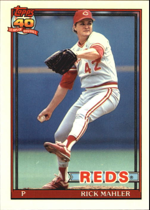 B6824- 1991 Topps Tiffany Baseball Card #s 201-400 -You Pick- 15+ FREE US SHIP - Picture 300 of 359