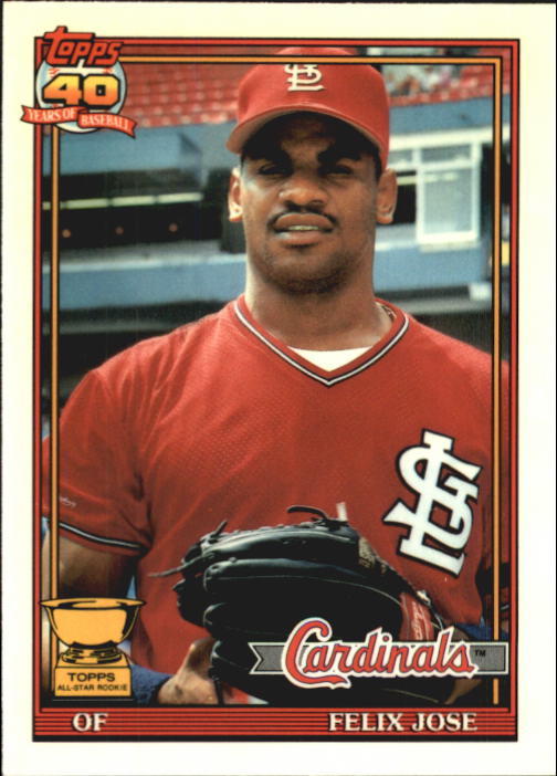 B6824- 1991 Topps Tiffany Baseball Card #s 201-400 -You Pick- 15+ FREE US SHIP - Picture 310 of 359