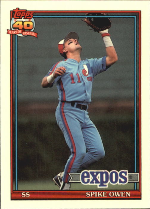 B6824- 1991 Topps Tiffany Baseball Card #s 201-400 -You Pick- 15+ FREE US SHIP - Picture 318 of 359