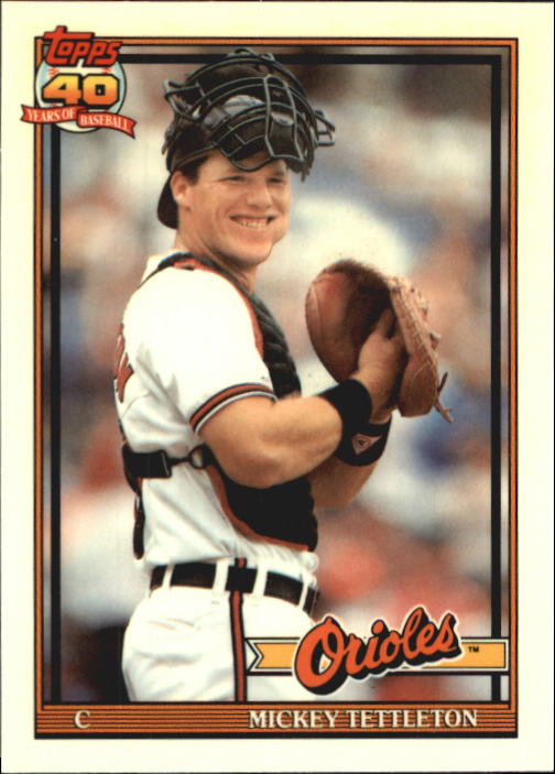 B6824- 1991 Topps Tiffany Baseball Card #s 201-400 -You Pick- 15+ FREE US SHIP - Picture 344 of 359