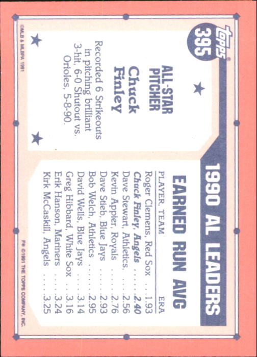 B6824- 1991 Topps Tiffany Baseball Card #s 201-400 -You Pick- 15+ FREE US SHIP - Picture 357 of 359