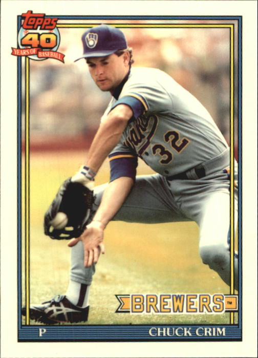 B6824- 1991 Topps Tiffany Baseball Card #s 601-792 -You Pick- 15+ FREE US SHIP - Picture 82 of 355