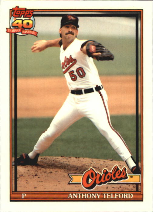 B6824- 1991 Topps Tiffany Baseball Card #s 601-792 -You Pick- 15+ FREE US SHIP - Picture 100 of 355