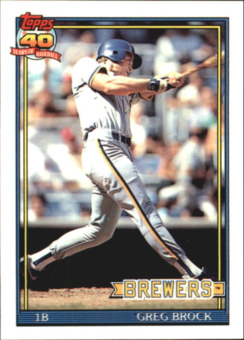 B6824- 1991 Topps Tiffany Baseball Card #s 601-792 -You Pick- 15+ FREE US SHIP - Picture 120 of 355