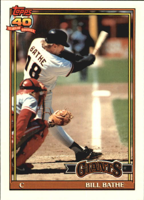 B6824- 1991 Topps Tiffany Baseball Card #s 601-792 -You Pick- 15+ FREE US SHIP - Picture 148 of 355