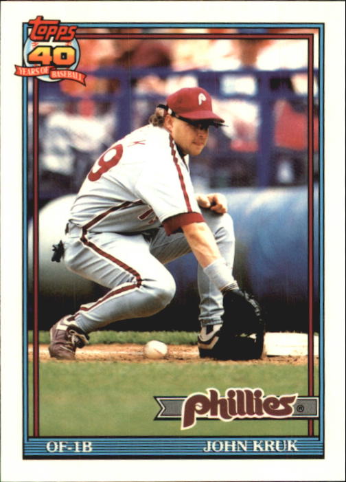 B6824- 1991 Topps Tiffany Baseball Card #s 601-792 -You Pick- 15+ FREE US SHIP - Picture 164 of 355