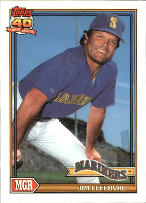 B6824- 1991 Topps Tiffany Baseball Card #s 601-792 -You Pick- 15+ FREE US SHIP - Picture 184 of 355