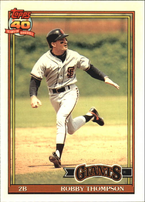 B6824- 1991 Topps Tiffany Baseball Card #s 601-792 -You Pick- 15+ FREE US SHIP - Picture 192 of 355