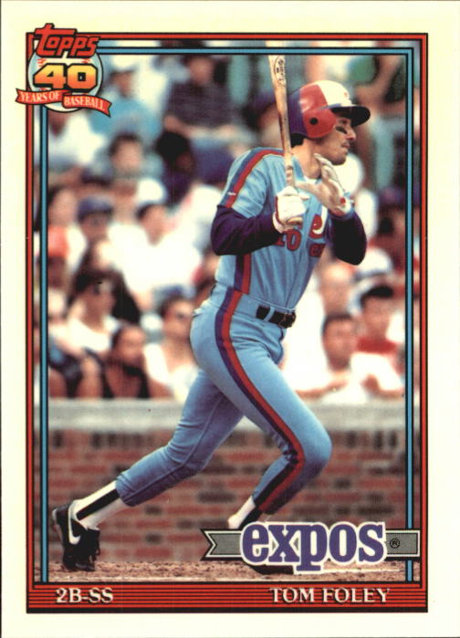 B6824- 1991 Topps Tiffany Baseball Card #s 601-792 -You Pick- 15+ FREE US SHIP - Picture 320 of 355
