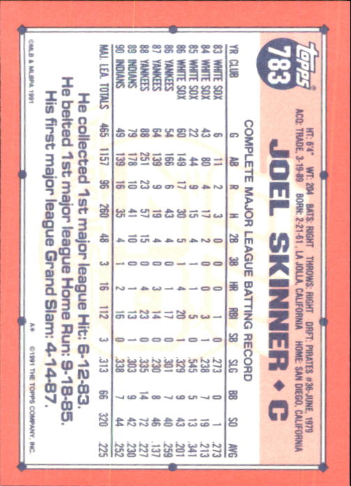B6824- 1991 Topps Tiffany Baseball Card #s 601-792 -You Pick- 15+ FREE US SHIP - Picture 341 of 355