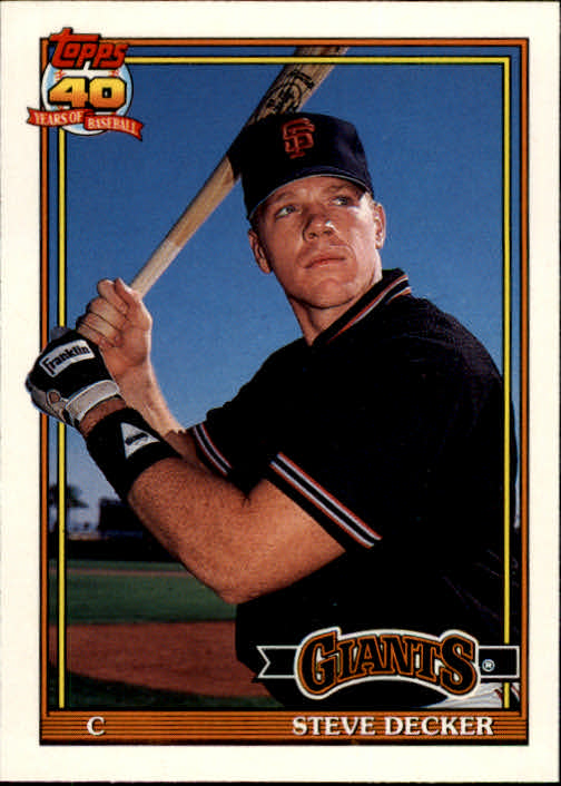 B1524- 1991 Topps Traded BB Karten 1-132 + Rookies -du Pick- 15 + Gratis US - Bild 56 von 261
