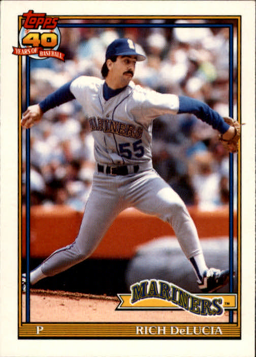 B1524- 1991 Topps Traded BB Karten 1-132 + Rookies -du Pick- 15 + Gratis US - Bild 60 von 261