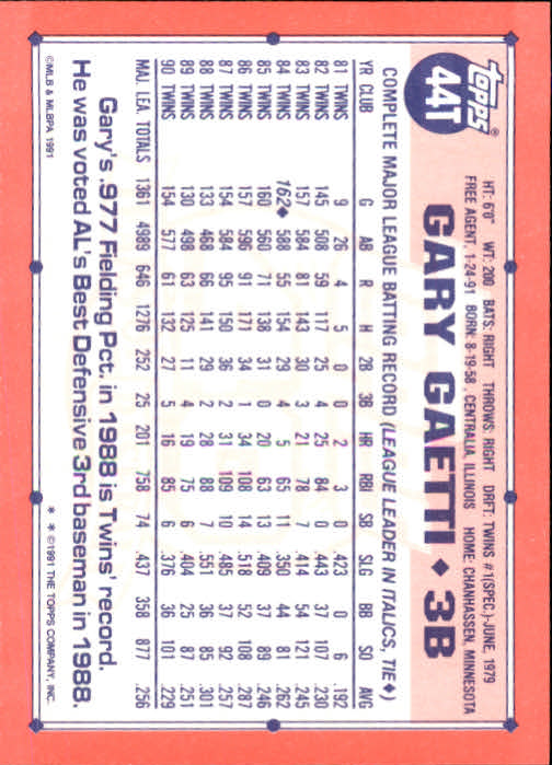 B1524- 1991 Topps Traded BB Karten 1-132 + Rookies -du Pick- 15 + Gratis US - Bild 87 von 261