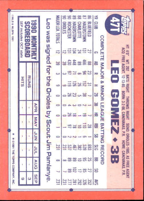 B1524- 1991 Topps Traded BB Karten 1-132 + Rookies -du Pick- 15 + Gratis US - Bild 93 von 261