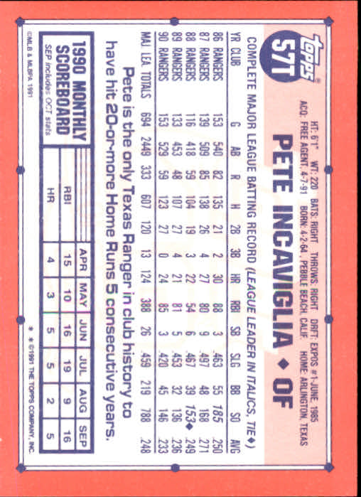 B1524- 1991 Topps Traded BB Karten 1-132 + Rookies -du Pick- 15 + Gratis US - Bild 113 von 261