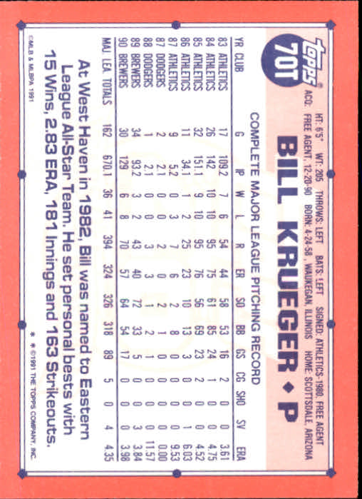 B1524- 1991 Topps Traded BB Karten 1-132 + Rookies -du Pick- 15 + Gratis US - Bild 139 von 261