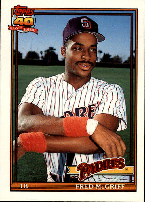 1991 Topps Traded #77T Fred McGriff