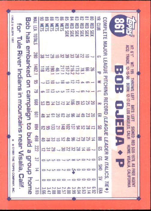 B1524- 1991 Topps Traded BB Karten 1-132 + Rookies -du Pick- 15 + Gratis US - Bild 171 von 261