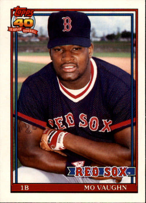 1991 Topps Traded #123T Mo Vaughn