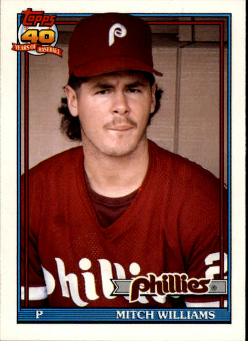 Buy Mitch Williams Cards Online  Mitch Williams Baseball Price