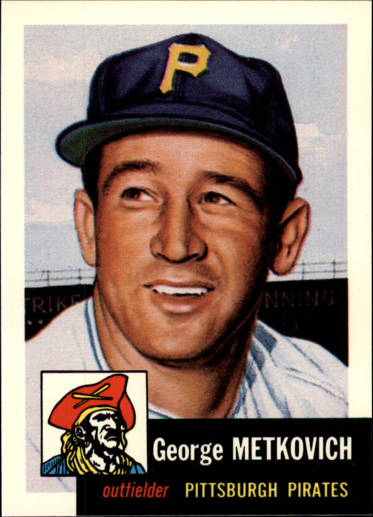 1991 Topps Archives '53 #58 George Metkovich