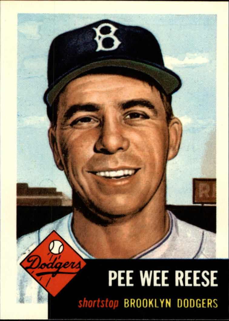 1991 Topps Archives '53 #76 Pee Wee Reese