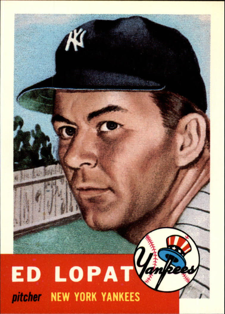 1991 Topps Archives '53 #87 Ed Lopat