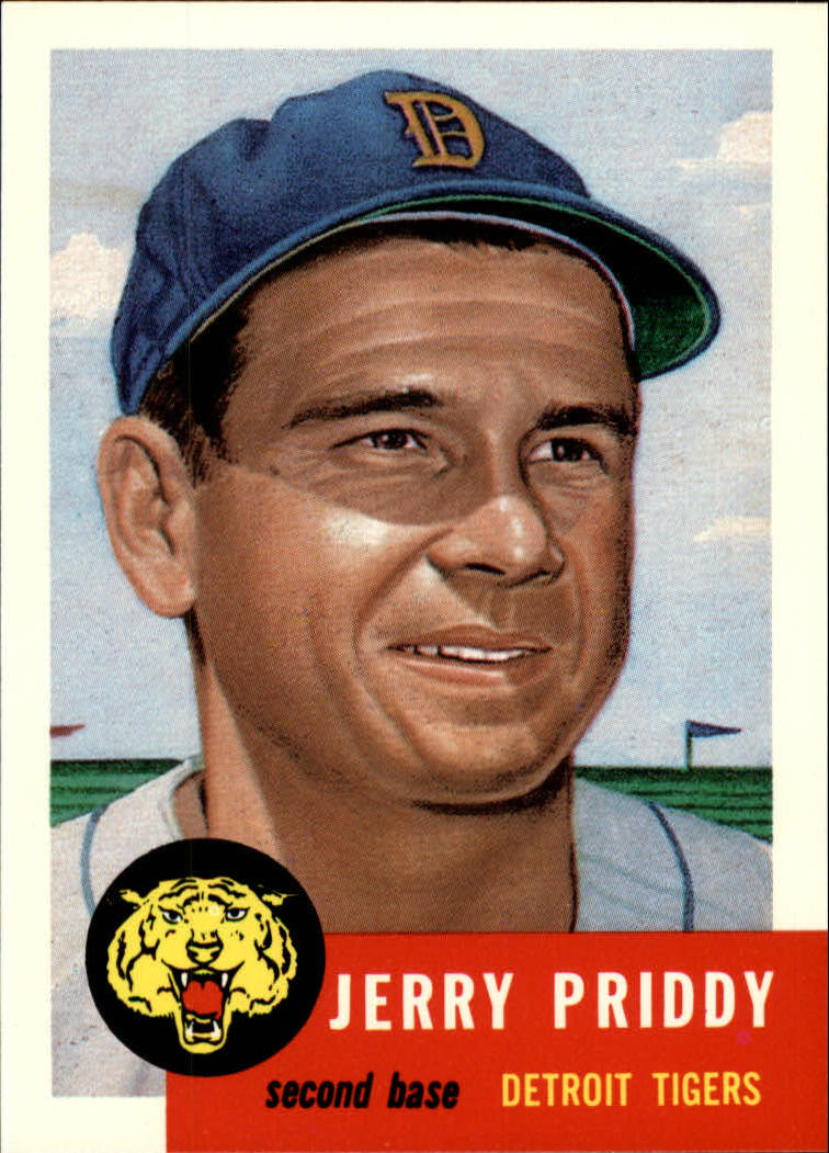 1991 Topps Archives '53 #113 Jerry Priddy