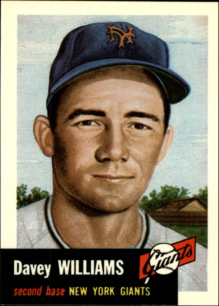 1991 Topps Archives '53 #120 Davey Williams