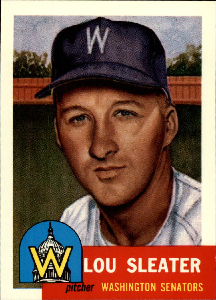 1991 Topps Archives '53 #224 Lou Sleater