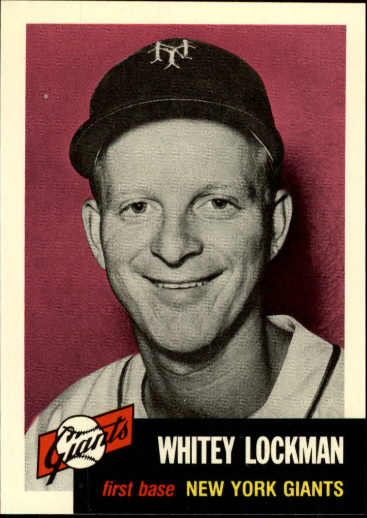 1991 Topps Archives '53 #292 Whitey Lockman