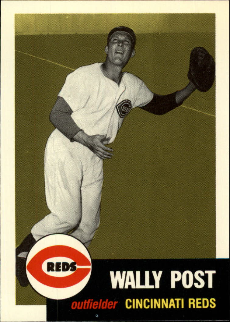 1991 Topps Archives '53 #294 Wally Post