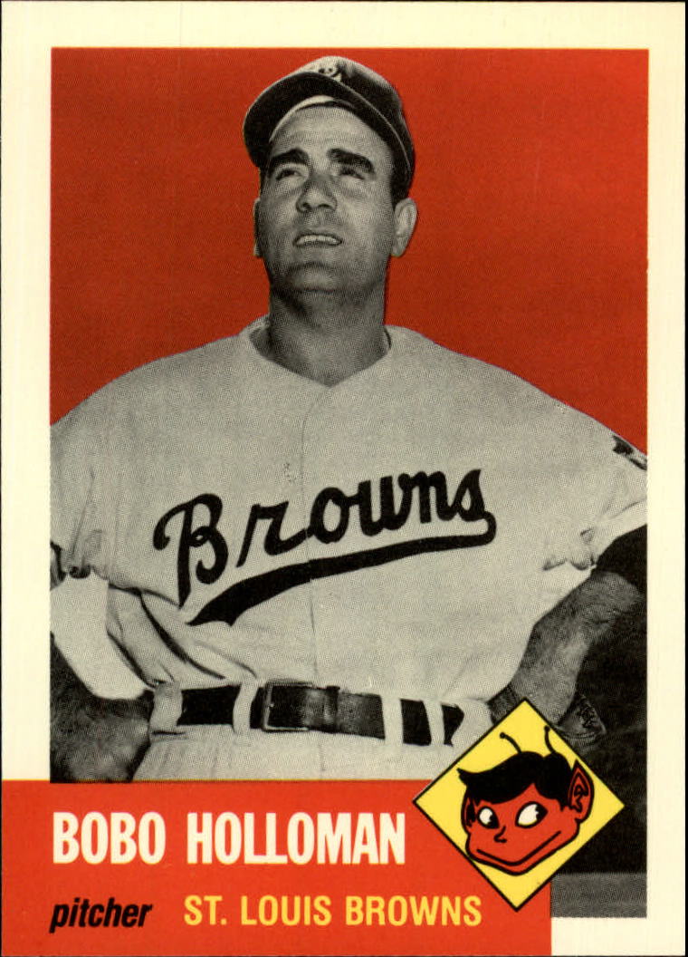 1991 Topps Archives '53 #306 Bobo Holloman