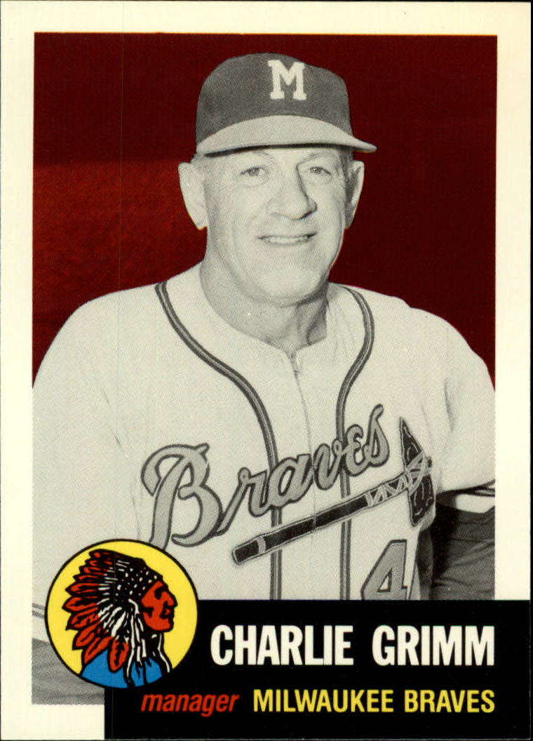 1991 Topps Archives '53 #321 Charlie Grimm MG