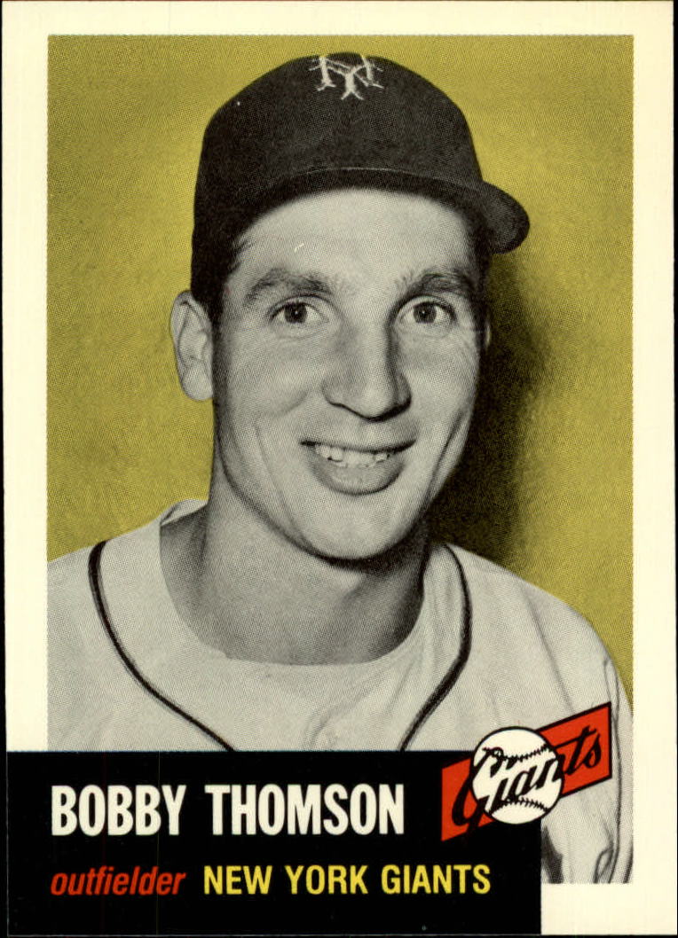 1991 Topps Archives '53 #330 Bobby Thomson
