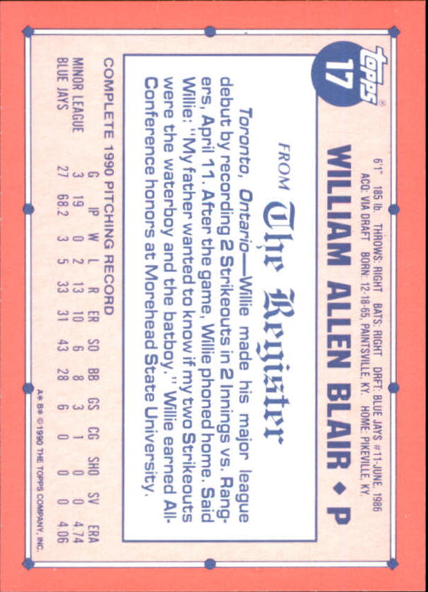 1991 Topps Debut '90 Baseball (Pick Card From List) C66 10-24 - Picture 23 of 209