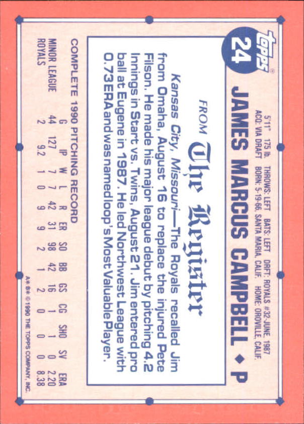 1991 Topps Debut '90 Baseball (Pick Card From List) C66 10-24 - Picture 31 of 209