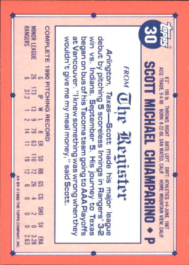 1991 Topps Debut '90 Baseball (Pick Card From List) C66 10-24 - Picture 39 of 209