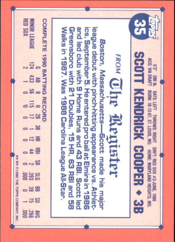 1991 Topps Debut '90 Baseball (Pick Card From List) C66 10-24 - Picture 45 of 209