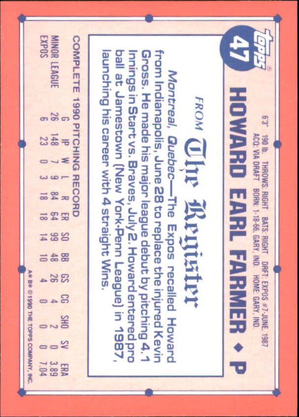 1991 Topps Debut '90 Baseball (Pick Card From List) C66 10-24 - Picture 63 of 209